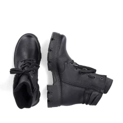 Best Women'S Biker Boots Night Black Ladies Ankle Boots & Boots