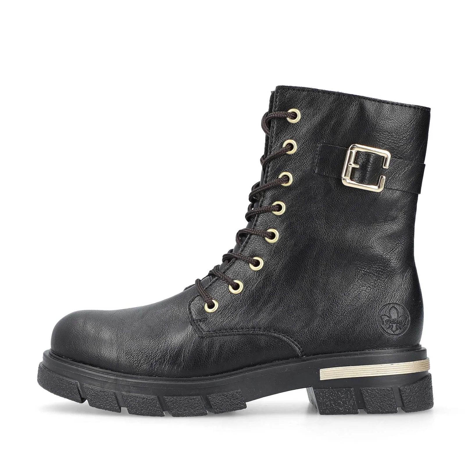 Women'S Biker Boots Night Black Ladies Ankle Boots & Boots