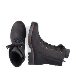Best Women'S Biker Boots Jet Black Ladies Ankle Boots & Boots