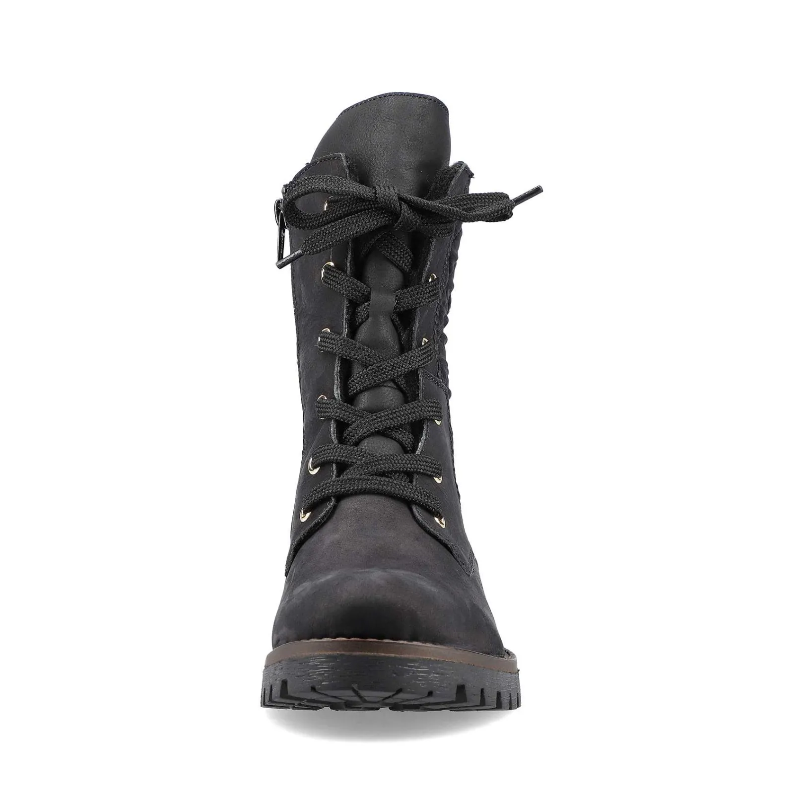 Best Women'S Biker Boots Jet Black Ladies Ankle Boots & Boots