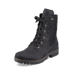 Best Women'S Biker Boots Jet Black Ladies Ankle Boots & Boots