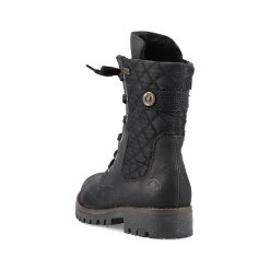 Best Women'S Biker Boots Jet Black Ladies Ankle Boots & Boots