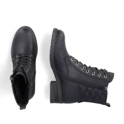 Clearance Women'S Biker Boots Night Black Ladies Ankle Boots & Boots