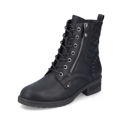 Clearance Women'S Biker Boots Night Black Ladies Ankle Boots & Boots