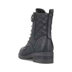 Clearance Women'S Biker Boots Night Black Ladies Ankle Boots & Boots