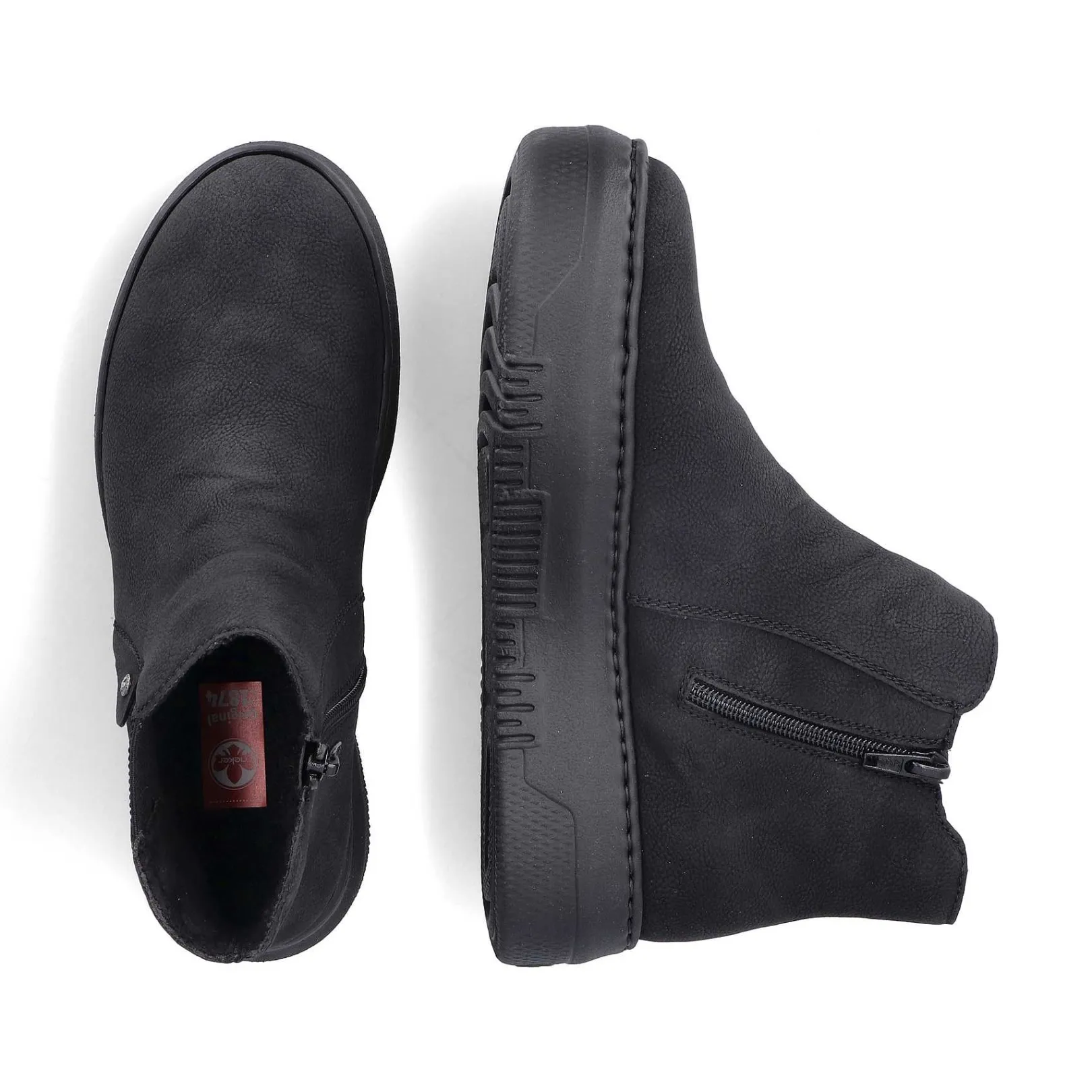 New Women'S Chelsea Boots Jet Black Ladies Ankle Boots & Boots