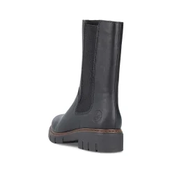 Best Women'S Chelsea Boots Jet Black Ladies Ankle Boots & Boots