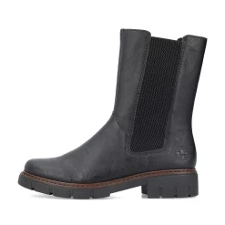 Best Women'S Chelsea Boots Jet Black Ladies Ankle Boots & Boots