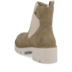 Women'S Chelsea Boots Beige Brown Ladies Ankle Boots & Boots