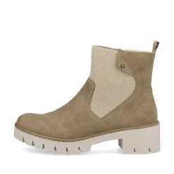 Women'S Chelsea Boots Beige Brown Ladies Ankle Boots & Boots