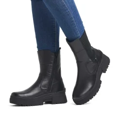 Discount Women'S Chelsea Boots Deep Black Ladies Ankle Boots & Boots