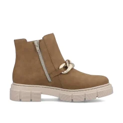 Clearance Women'S Chelsea Boots Camel Brown Ladies Ankle Boots & Boots