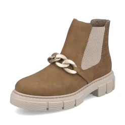Clearance Women'S Chelsea Boots Camel Brown Ladies Ankle Boots & Boots