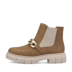Clearance Women'S Chelsea Boots Camel Brown Ladies Ankle Boots & Boots