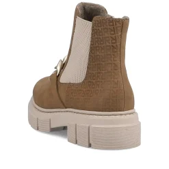 Clearance Women'S Chelsea Boots Camel Brown Ladies Ankle Boots & Boots