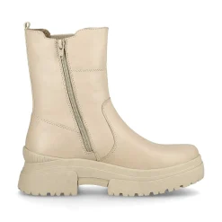 New Women'S Chelsea Boots Cream Beige Ladies Ankle Boots & Boots