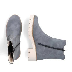 Clearance Women'S Chelsea Boots Gray Blue Ladies Ankle Boots & Boots