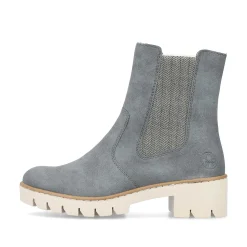 Clearance Women'S Chelsea Boots Gray Blue Ladies Ankle Boots & Boots