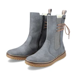 Best Women'S Chelsea Boots Blue Gray Ladies Ankle Boots & Boots