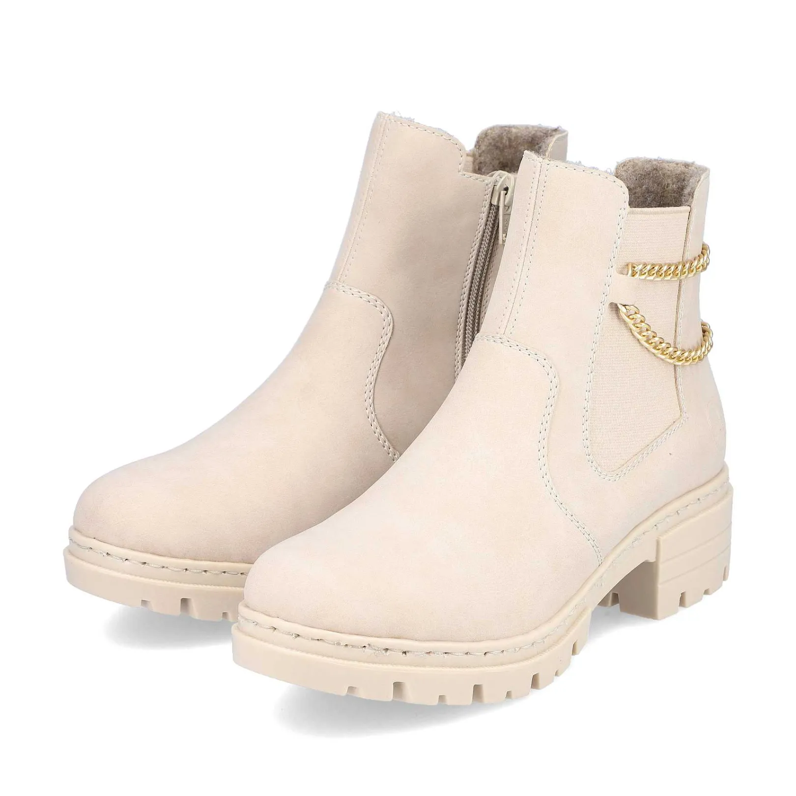 Online Women'S Chelsea Boots Light Beige Ladies Ankle Boots & Boots