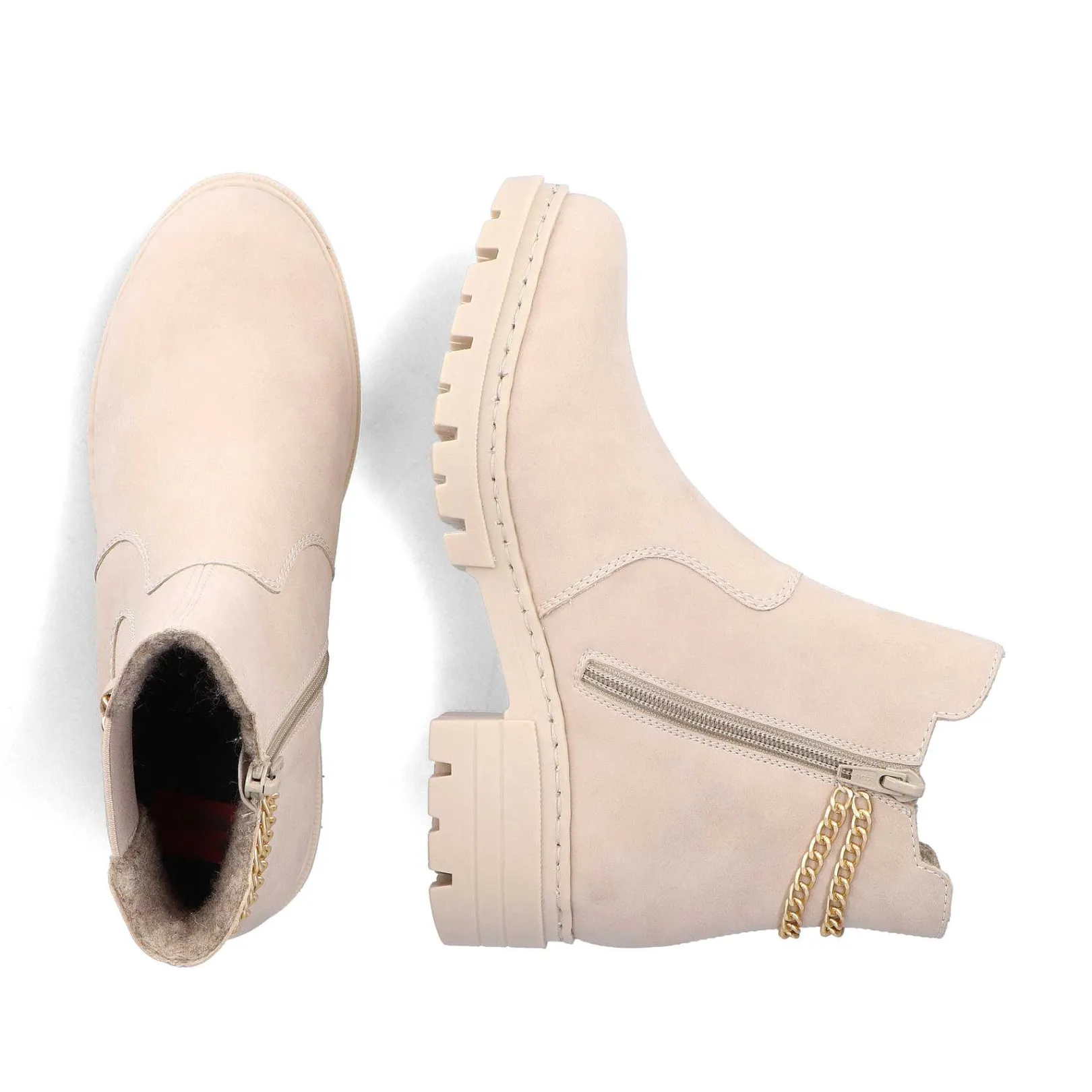 Online Women'S Chelsea Boots Light Beige Ladies Ankle Boots & Boots