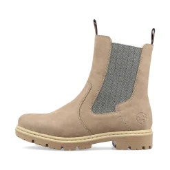 Online Women'S Chelsea Boots Brown Beige Ladies Ankle Boots & Boots