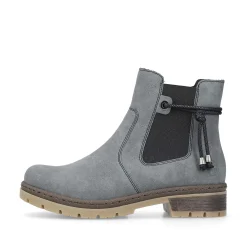 Best Women'S Chelsea Boots Grey-Blue-Black Ladies Ankle Boots & Boots