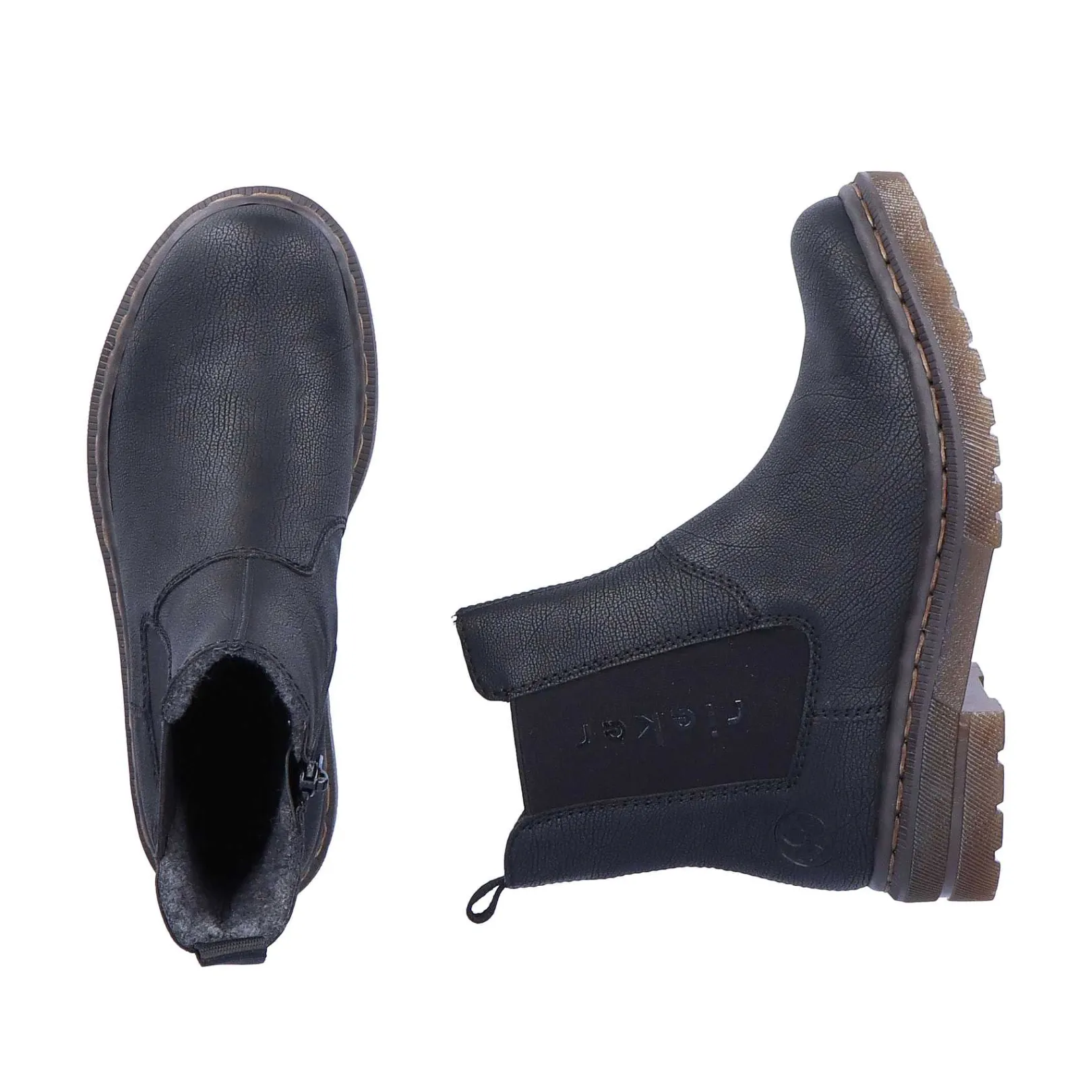 Best Women'S Chelsea Boots Asphalt Black Ladies Ankle Boots & Boots