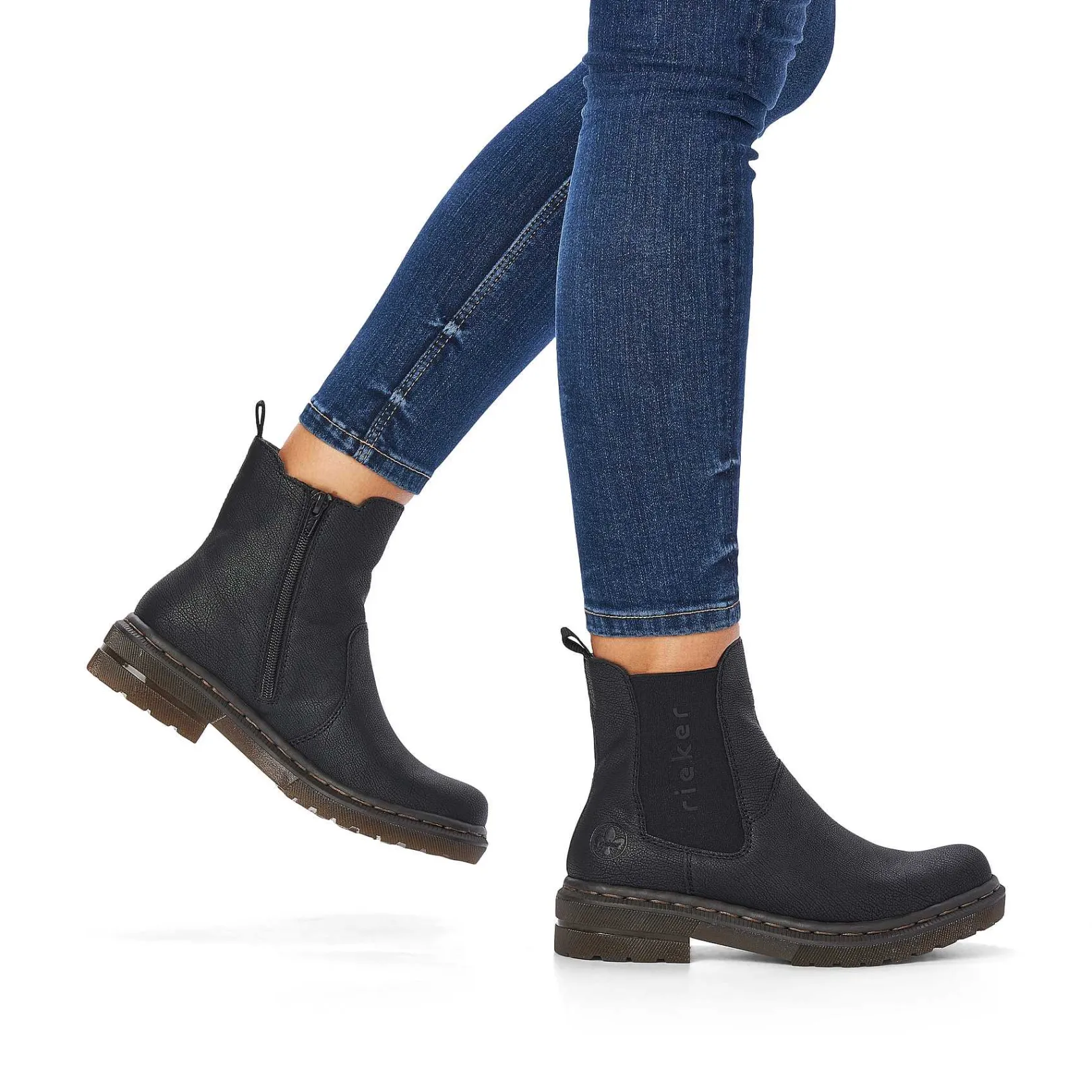 Best Women'S Chelsea Boots Asphalt Black Ladies Ankle Boots & Boots