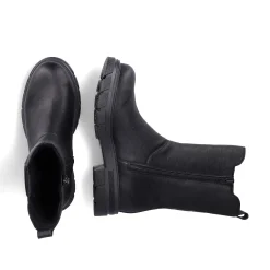 Outlet Women'S Chelsea Boots Jet Black Ladies Ankle Boots & Boots