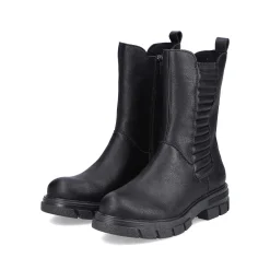 Outlet Women'S Chelsea Boots Jet Black Ladies Ankle Boots & Boots