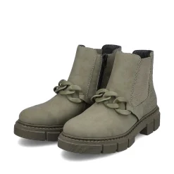 Discount Women'S Chelsea Boots Army Green Ladies Ankle Boots & Boots