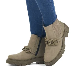 Discount Women'S Chelsea Boots Army Green Ladies Ankle Boots & Boots