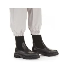 Women'S Chelsea Boots Jet Black Ladies Ankle Boots & Boots