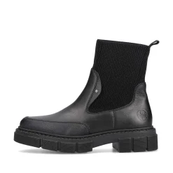 Women'S Chelsea Boots Jet Black Ladies Ankle Boots & Boots