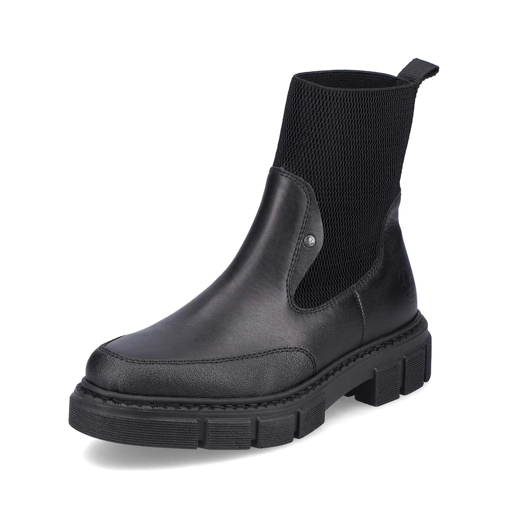 Women'S Chelsea Boots Jet Black Ladies Ankle Boots & Boots