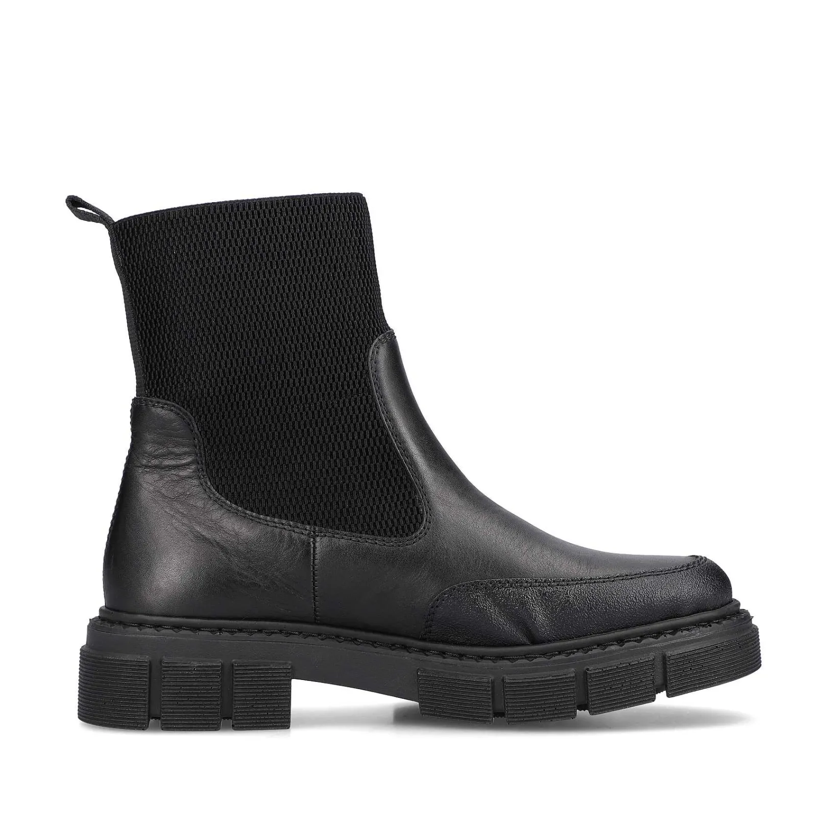 Women'S Chelsea Boots Jet Black Ladies Ankle Boots & Boots