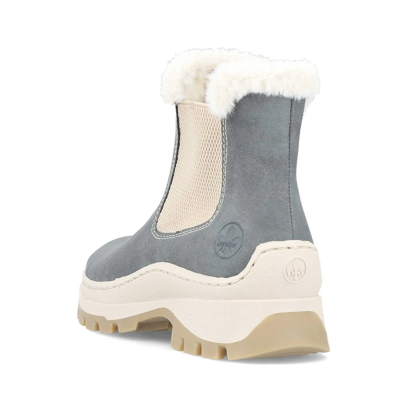 Hot Women'S Chelsea Boots Grey-Blue-Beige Ladies Ankle Boots & Boots