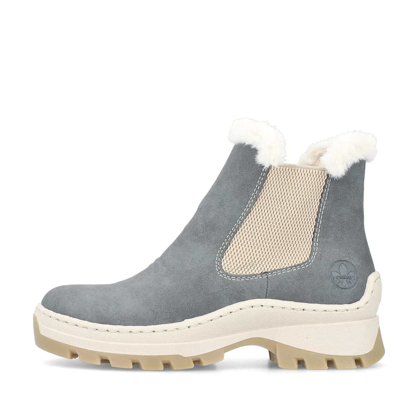 Hot Women'S Chelsea Boots Grey-Blue-Beige Ladies Ankle Boots & Boots