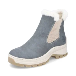 Hot Women'S Chelsea Boots Grey-Blue-Beige Ladies Ankle Boots & Boots