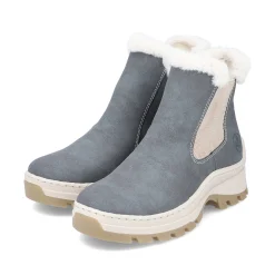 Hot Women'S Chelsea Boots Grey-Blue-Beige Ladies Ankle Boots & Boots