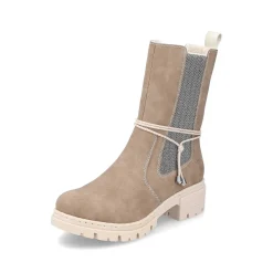 Online Women'S Chelsea Boots Beige Brown Ladies Ankle Boots & Boots