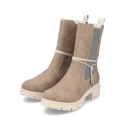 Online Women'S Chelsea Boots Beige Brown Ladies Ankle Boots & Boots