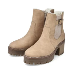 Online Women'S Chelsea Boots Brown Beige Ladies Ankle Boots & Boots