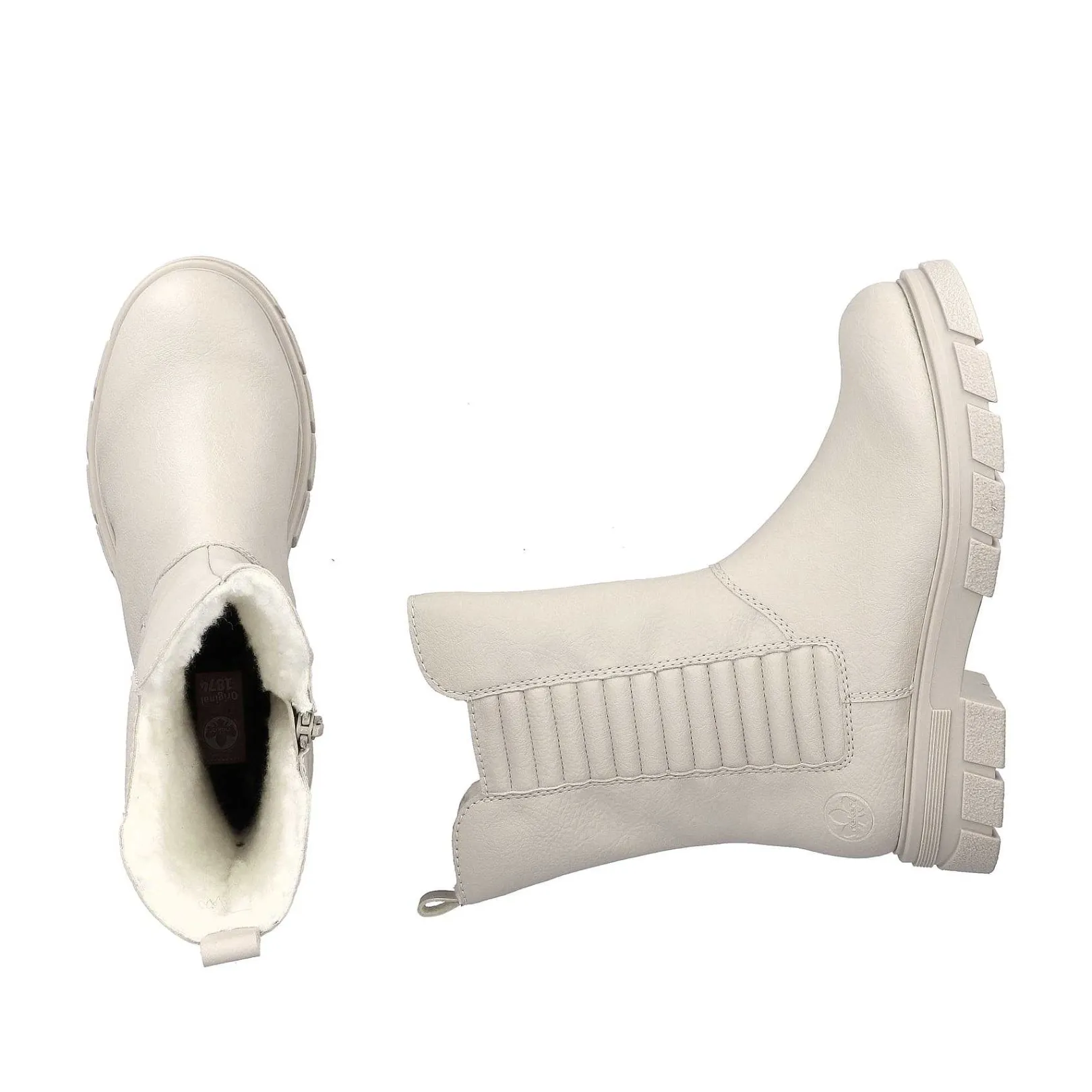 Hot Women'S Chelsea Boots Light Beige Ladies Ankle Boots & Boots