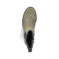 Clearance Women'S Chelsea Boots Leaf Green Ladies Ankle Boots & Boots