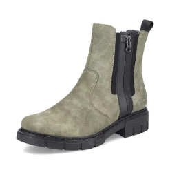 Clearance Women'S Chelsea Boots Leaf Green Ladies Ankle Boots & Boots