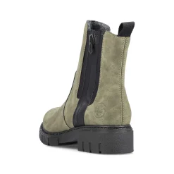 Clearance Women'S Chelsea Boots Leaf Green Ladies Ankle Boots & Boots