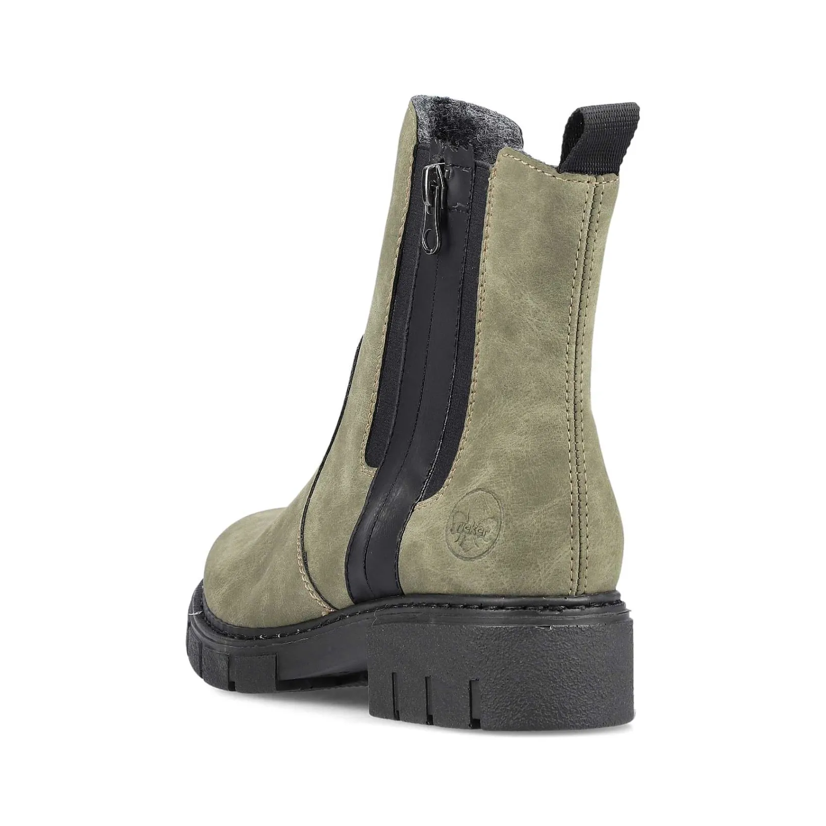 Clearance Women'S Chelsea Boots Leaf Green Ladies Ankle Boots & Boots