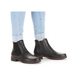 New Women'S Chelsea Boots Night Black Ladies Ankle Boots & Boots
